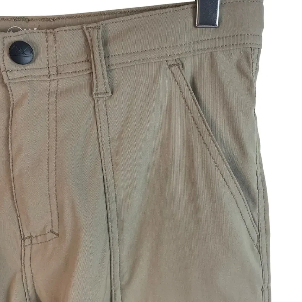 Wrangler Khaki Color Youth Cargo Shorts Size14